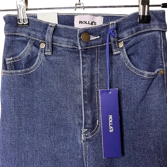 NWT ROLLA'S East Coast High Rise Flare Jean - Picture 6 of 15